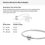 Pandora Braccialetto a catenina Donna argento - 596543-21