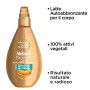 Garnier Ambre Solaire Latte Autoabbronzante Natural Bronzer, Risultato Visibile in 1 Ora, Arricchito con Olio d'Albicocca Nutrie