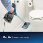 BISSELL PowerFresh Slim Steam Mop, Pulitore a Vapore 3-in-1, si Converte da Lavapavimenti a Vaporetto Portatile, 1500W, 350 Mill