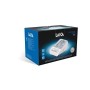 Laica BM2301 Misuratore di Pressione Sanguigna da Braccio Automatico, 120 Memorie Totali, Bianco/Argento