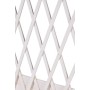 Dobar - Aiuola rialzata versatile con traliccio integrato, aiuola da tavolo per terrazza e balcone, 79 x 28,5 x 130 cm, in abete