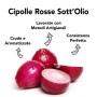 CiboCrudo Cipolle Sott’Olio Bio, Spesse e Compatte, in Olio Extravergine di Oliva Aromatizzato con Bacche di Ginepro, Pepe e C