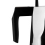 Alessi Ossidiana - Moka/Caffettiera espresso in fusione di alluminio - 3 tazze