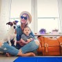 Relaxdays, Blu Tappetino Rinfrescante per Cani, Autorefrigerante, Lavabile, in Gel, Materassino per Gatti, 20x35 cm, Poliestere,