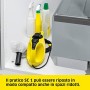 Kärcher SC1 Pulitore a Vapore, Pressione 3 Bar, Tempo Riscaldamento 3 min, Kit Pulizia, Tubi Vapore, Panno Microfibra