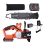 BLACK+DECKER GKC1820L20-QW Elettrosega a Batteria Litio 18V-2.0 Ah, Barra 20 cm