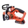 BLACK+DECKER GKC1820L20-QW Elettrosega a Batteria Litio 18V-2.0 Ah, Barra 20 cm