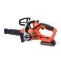 BLACK+DECKER GKC1820L20-QW Elettrosega a Batteria Litio 18V-2.0 Ah, Barra 20 cm
