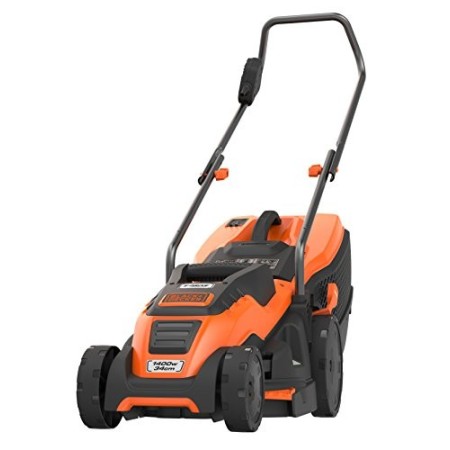 BLACK+DECKER EMAX34I-QS Rasaerba a Filo 1400 W, Taglio 34 cm
