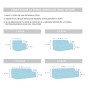 Martina Home Tunez, Copridivano elastico, Tela (50% poliestere, 45% cotone, 5% elastan), Mostarda, 1 Posto (70-110 cm larghezza)