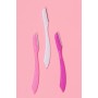 Wilkinson Sword Eyebrow Shaper - Confezione Da Rasoi Per Epilazione Sopracciglia E Viso Donna - 20 G, Rosa, 3 Unità