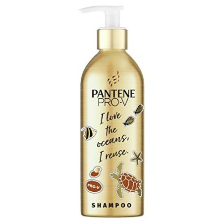 Pantene Pro-V Rigenera e Protegge, Shampoo, Bottiglia Ricaricabile senza Plastica, Ripara All’istante i Segni dei Danni, 430ml