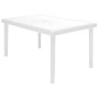 Grand Soleil 5117 Tavolo Polipropilene, 150X90, Boheme, Bianco