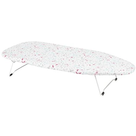 Kleeneze, KL062291RBYEU-Asse da stiro da tavolo con copriasse in cotone,Ruby, Rubino, 73 x 31cm