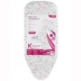 Kleeneze, KL062291RBYEU-Asse da stiro da tavolo con copriasse in cotone,Ruby, Rubino, 73 x 31cm
