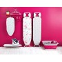 Kleeneze, KL062291RBYEU-Asse da stiro da tavolo con copriasse in cotone,Ruby, Rubino, 73 x 31cm
