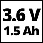 Einhell GC-CG 3,6 Li WT Forbici/Tagliasiepe a Batteria