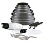 Tefal Ingenio 5 L2049002 Essential, Set di stoviglie da 17 pz, Colore: Antracite, per Tutti i Piani Cottura eccetto induzione: 3