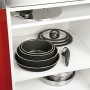 Tefal Ingenio 5 L2049002 Essential, Set di stoviglie da 17 pz, Colore: Antracite, per Tutti i Piani Cottura eccetto induzione: 3
