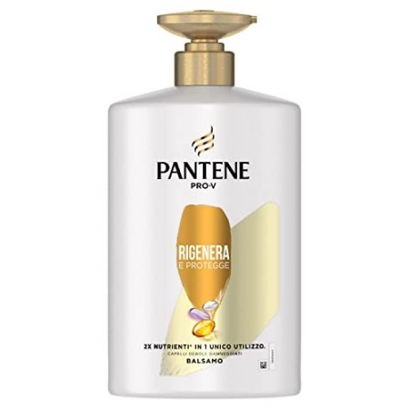 Pantene Pro-V Balsamo, Rigenera e Protegge, per Capelli Danneggiati, Maxi Formato da 900 ml