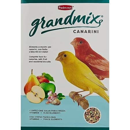 Padovan Grandmix Canarini Alimento Specifico Confezione da 1 Kg