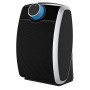 Ardes AR4P09 Termoventilatore Ceramico PTC Oscillante Compatto, 3 Potenze con Termostato LED e Maniglia, 1800 W, Nero