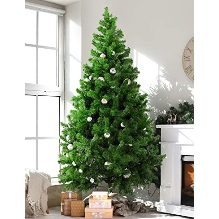 DMORA Albero di Natale "Riccardo", Altezza 150 cm, Extra folto, 438 rami, effetto Reale, 100 x 100 x 150 cm