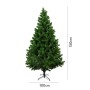 DMORA Albero di Natale "Riccardo", Altezza 150 cm, Extra folto, 438 rami, effetto Reale, 100 x 100 x 150 cm