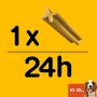 Pedigree Dentastix Snack per la Igiene Orale (Cane Medio 10-25 kg) 180 g 7 Pezzi - 7 Confezioni da 10 Pezzi (70 Pezzi totali)