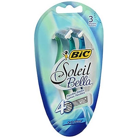 BIC RAZORS Soleil Bella Rasoi da Donna, Confezione da 2 Pacchi a 3 Pezzi