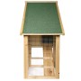 dibea Conigliera Gabbia per Animali da Compagnia Villa Conigli 140x65x119 cm