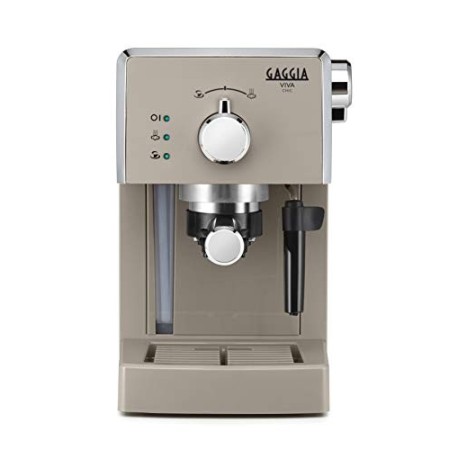 Gaggia Viva Chic Cappuccino Macchina da Caffè Espresso Manuale, per Macinato e Cialde, RI8433/14
