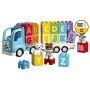 LEGO DUPLO Camion dell'Alfabeto, Giochi Bimbi 1,5 Anni, Mattoncini per l’Apprendimento delle Lettere, 10915