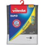 Vileda 142473 Rapid Copriasse da Stiro Universale, in Cotone e Alluminio, Termoriflettente, con Fermacorda, Grigio, Lunghezza 10