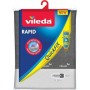 Vileda 142473 Rapid Copriasse da Stiro Universale, in Cotone e Alluminio, Termoriflettente, con Fermacorda, Grigio, Lunghezza 10