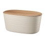 Guzzini Tierra Cestino Pane, Post Consumed Recycled Poliestereastic, Bamboo, Marrone, 00