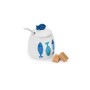 Excelsa Ocean Formaggera/Zuccheriera, 200 ml, Ceramica, Bianco/Azzurro