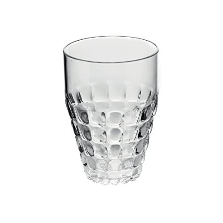 Guzzini Bicchiere Alto Tiffany, Trasparente, Ø9 x h13 cm