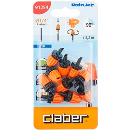 MICROIRRIGATORE 90^ Pz.10 MICRO 91254 CLABER [CLABER ]