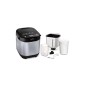 Moulinex OW240E Pain & Delices Macchina del Pane in Acciaio Inossidabile, con Funzione Yogurt, 20 Programmi Automatici di cui 3 
