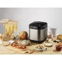 Moulinex OW240E Pain & Delices Macchina del Pane in Acciaio Inossidabile, con Funzione Yogurt, 20 Programmi Automatici di cui 3 