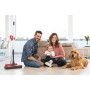 Polti Moppy Lavapavimenti con Vapore Senza Cavo/Cordless, Colore Rosso + PAEU0342 Moppy Kit 2 Panni Universali