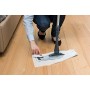 Polti Moppy Lavapavimenti con Vapore Senza Cavo/Cordless, Colore Rosso + PAEU0342 Moppy Kit 2 Panni Universali
