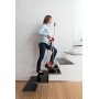 Polti Moppy Lavapavimenti con Vapore Senza Cavo/Cordless, Colore Rosso + PAEU0342 Moppy Kit 2 Panni Universali