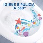 Duck Total Action Gel Disinfettante - Liquido Per Wc, Uccide Fino Al 99,9% Dei Batteri, Formato Scorta Da 12 Pezzi, Fragranze Ma