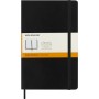 Moleskine Notebook Classic Copertina Morbida - Qaderno a Pagine Rigate , Large, Nero