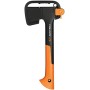 Fiskars Ascia da taglio, 35,5 cm, Rivestimento antiaderente, Acciaio/Plastica con fibra di vetro, Nero/Arancione, X7-XS, 1015618