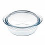 Ôcuisine 7541465 Vaschetta in vetro borosilicato da 1,6 l, Silicone, Madreperla