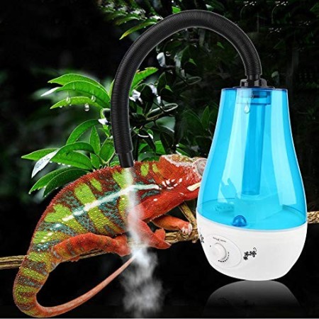 HEEPDD Rettile umidificatore, repti fogger Serbatoio lucertole camaleonti Serpenti fogger umidificatore vaporizzatore Nebbia Mak
