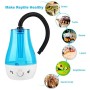 HEEPDD Rettile umidificatore, repti fogger Serbatoio lucertole camaleonti Serpenti fogger umidificatore vaporizzatore Nebbia Mak